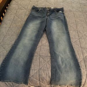 Women’s Paris Blues Stretch Flare Jeans